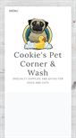 Mobile Screenshot of cookiespetcornerandwash.com